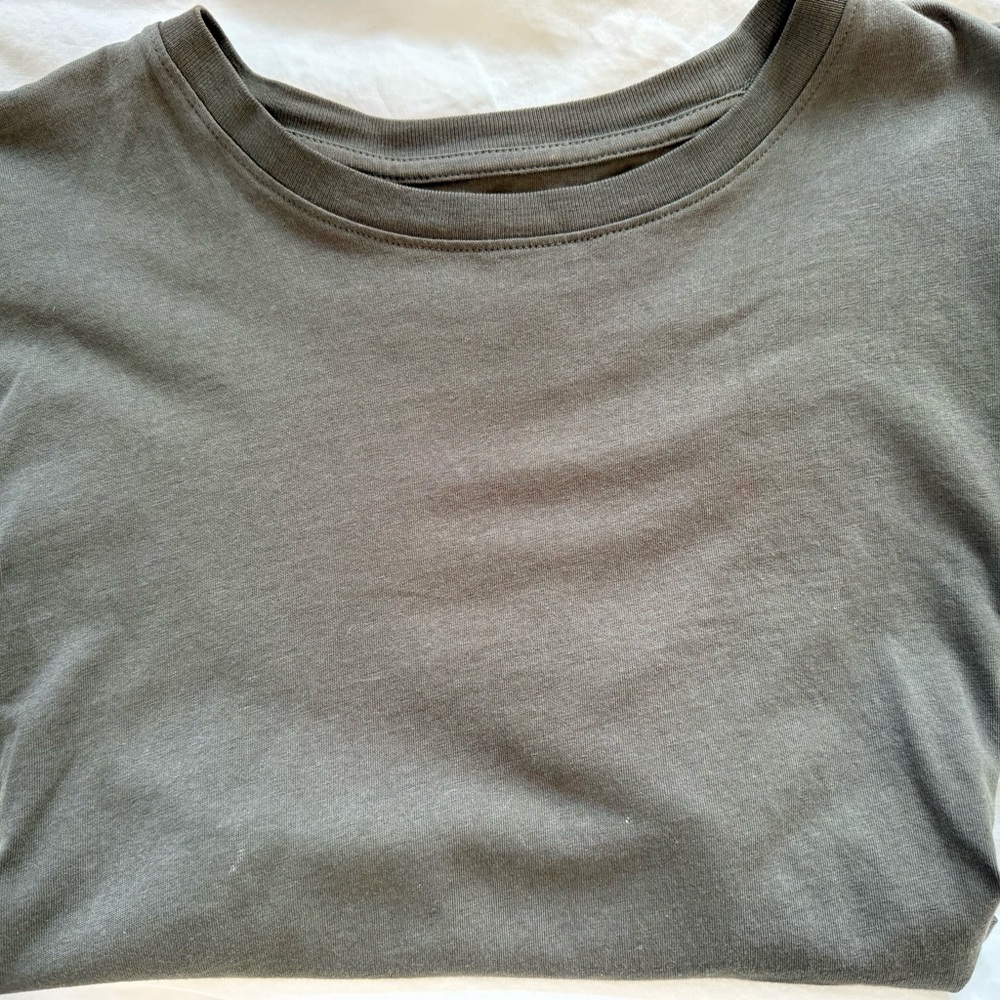 Everlane Box Cut Tee, Kombaba, size XL
